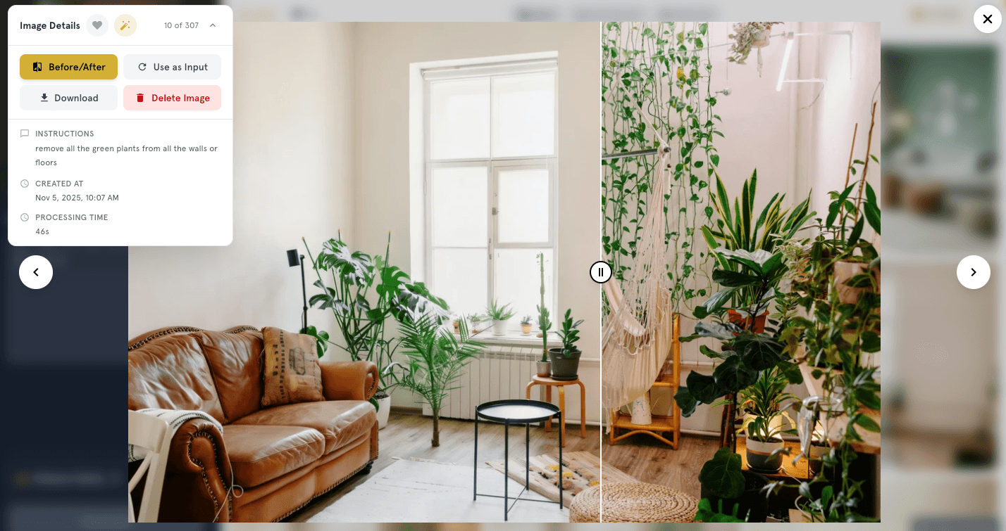 Image Sharpening preview