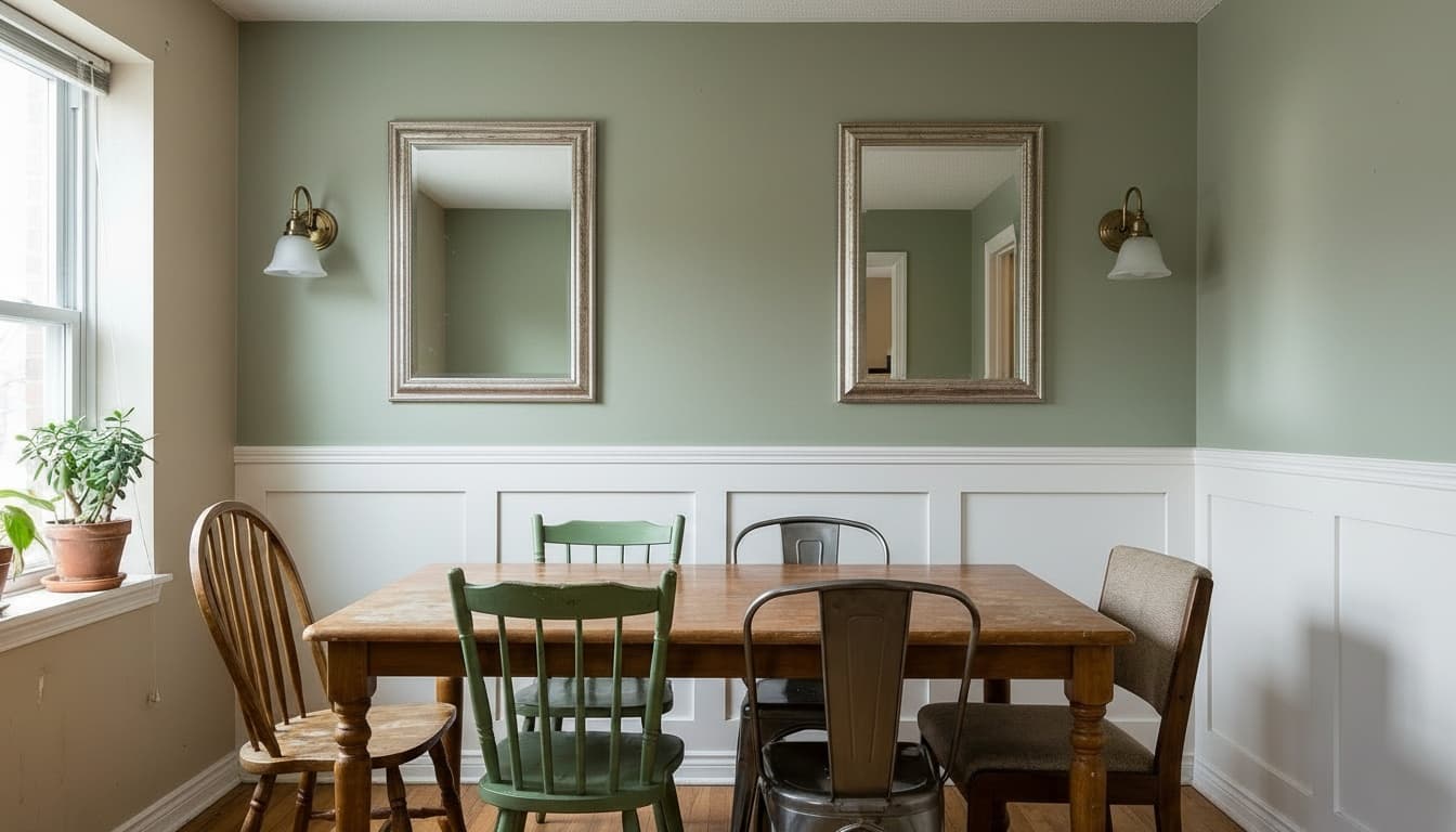 After: Dining Room Traditional style wall decor - Example 3