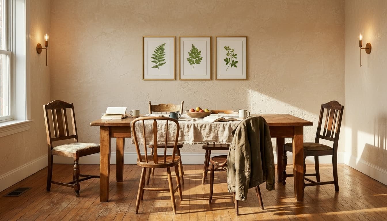 After: Dining Room Traditional style wall decor - Example 7