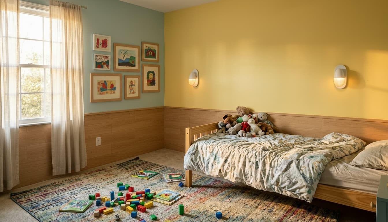 After: Kids Room Contemporary style wall decor - Example 5